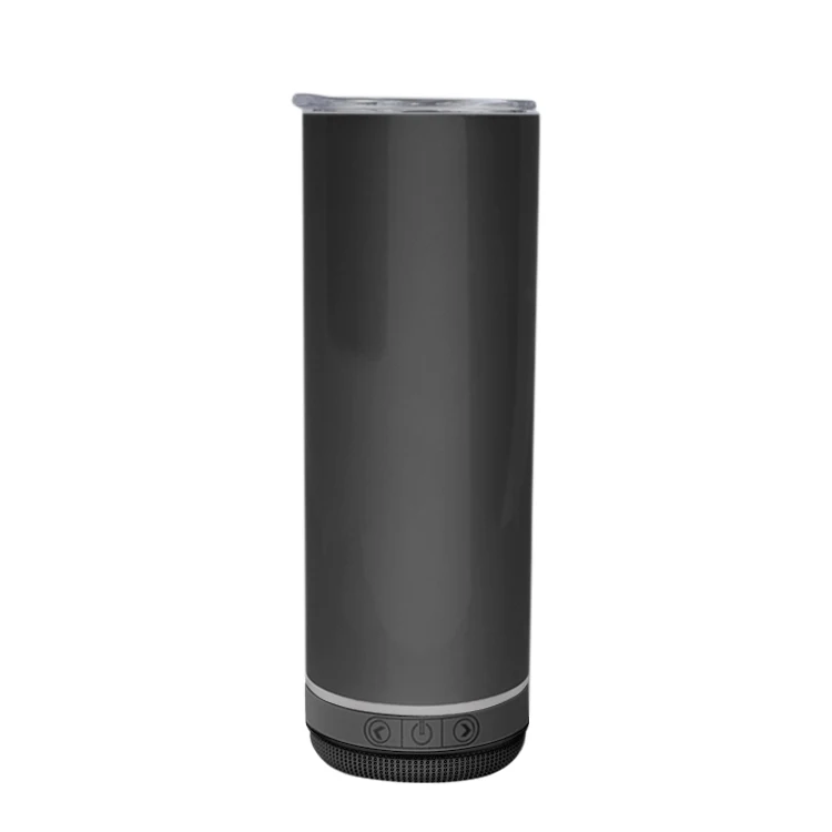 

Custom Stainless Steel Insulated Vacuum Cup Double Wall Travel Mug Water Bottle Blue tooth Tumbler