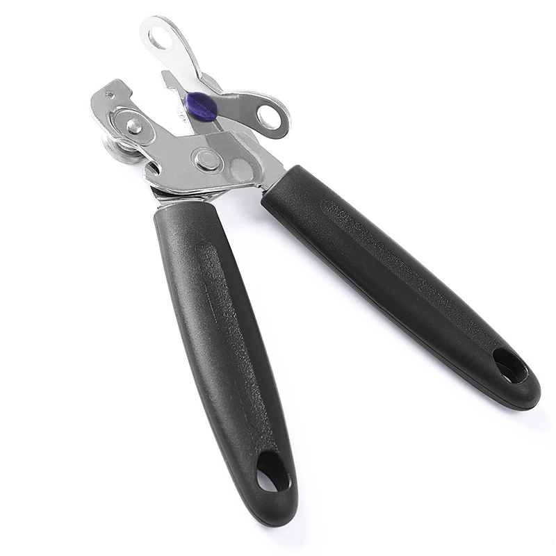 

New Design Professional Multifunction Kitchen Safety Stainless Steel Can Opener, Silver