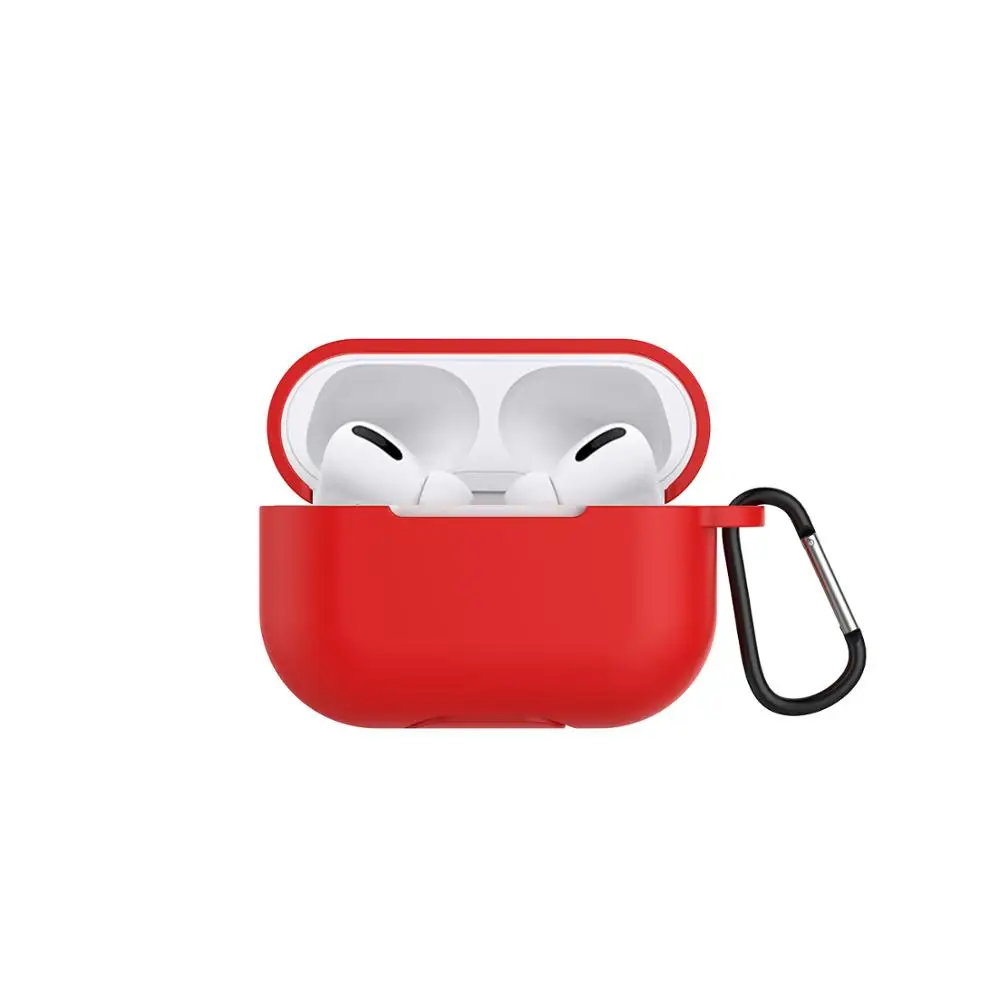 
Newest Silicone Case For AirPods Pro Cover Full Protection Soft Case For Airpods 3 Earbuds 