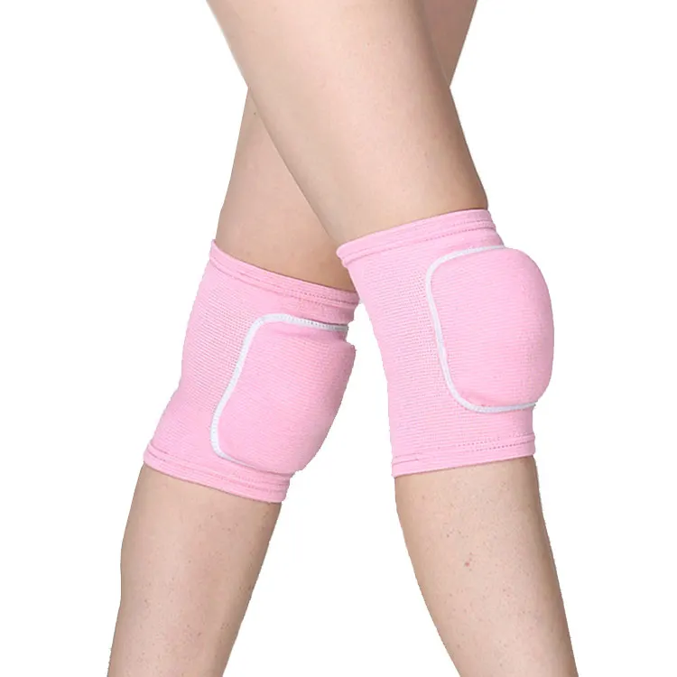 

Sports professional thick sponge knee wrap sleeve pads dancing knee pads for women, Pink, black, gray