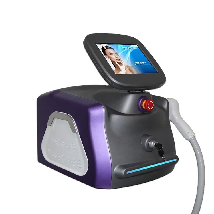 

Portable 300W 3 Wavelengths 808nm 755nm 1064nm Lase Hair Removal Depilation Beauty Machine for Skin Rejuvenation