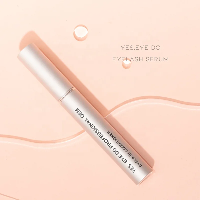 

private label eyelash growth serum , Create natural eyelashes enhancer , Custom made logo tube silver packing kit