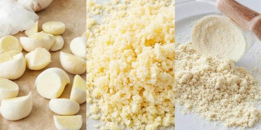 Oil infused with garlic powder