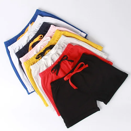 

casual summer cotton baby boy black jogger basketball swim shorts kids summer, Black white pink blue