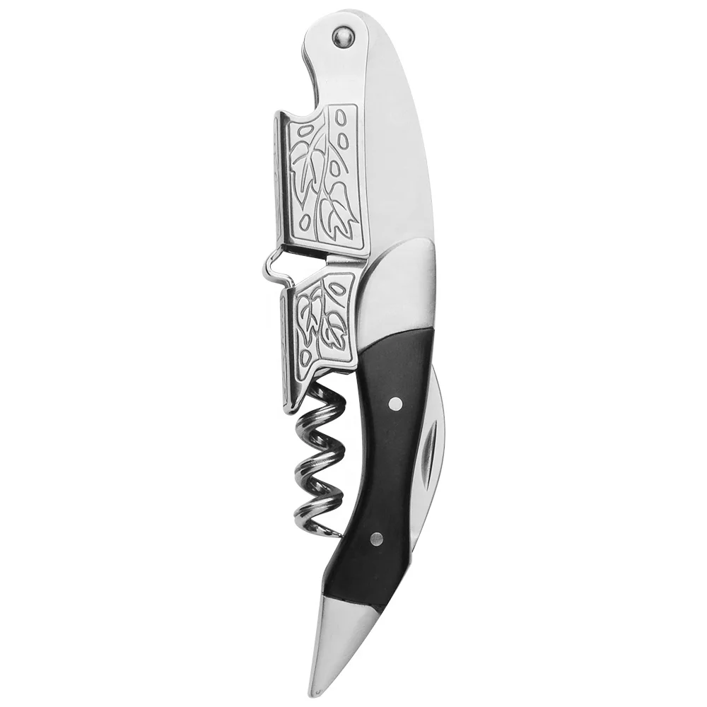 

KLP spiral of corkscrew waiters corkscrew anodize bar home metal steel wine opener, Customized
