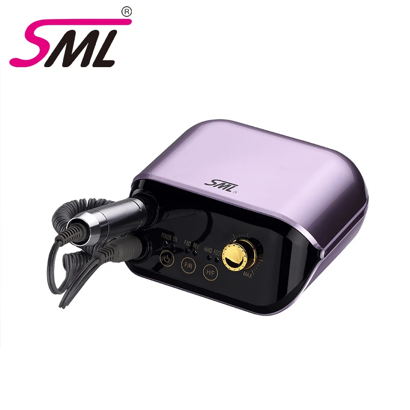 

SML 35000rpm Electric Nail Drill Polisher Mini Manicure Machine Nail Drill Multifunction