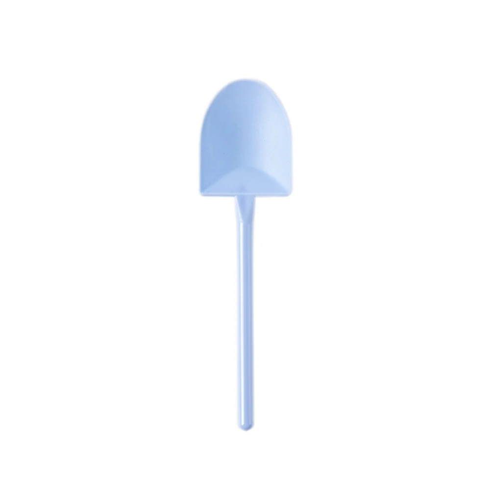

Disposable PP Shovel Spoon Yogurt Mini Cute Cake Small Plastic Ice Cream Spoons, 4 colors