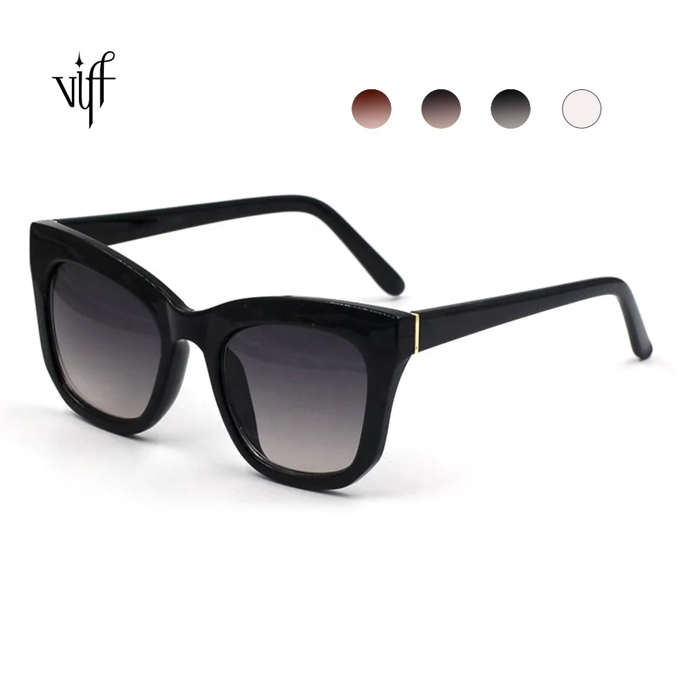 

Black Shades Sunglasses VIFF P09699 Women Vintage Sunglasses