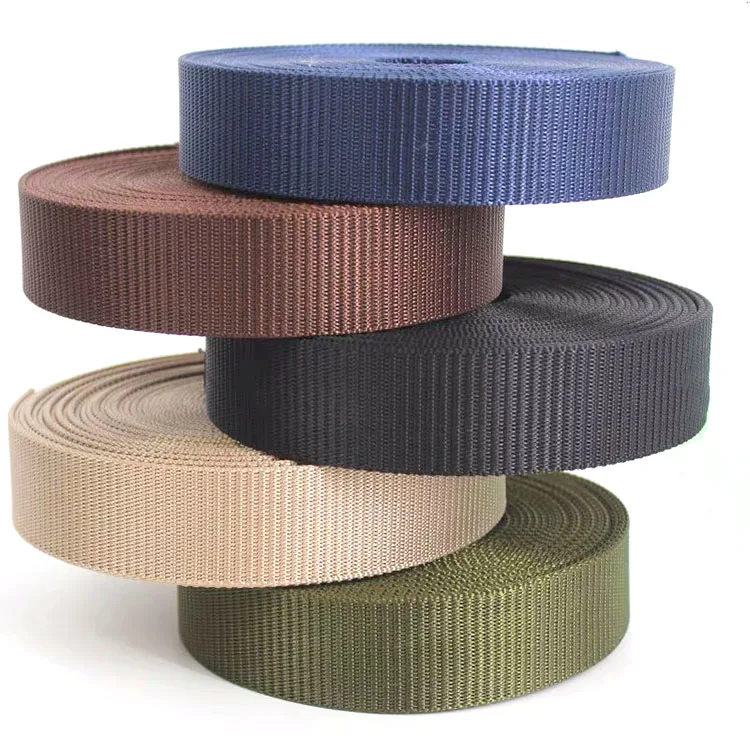 
Wholesale thick 38mm wide nylon webbing garment belt black  (62383769470)