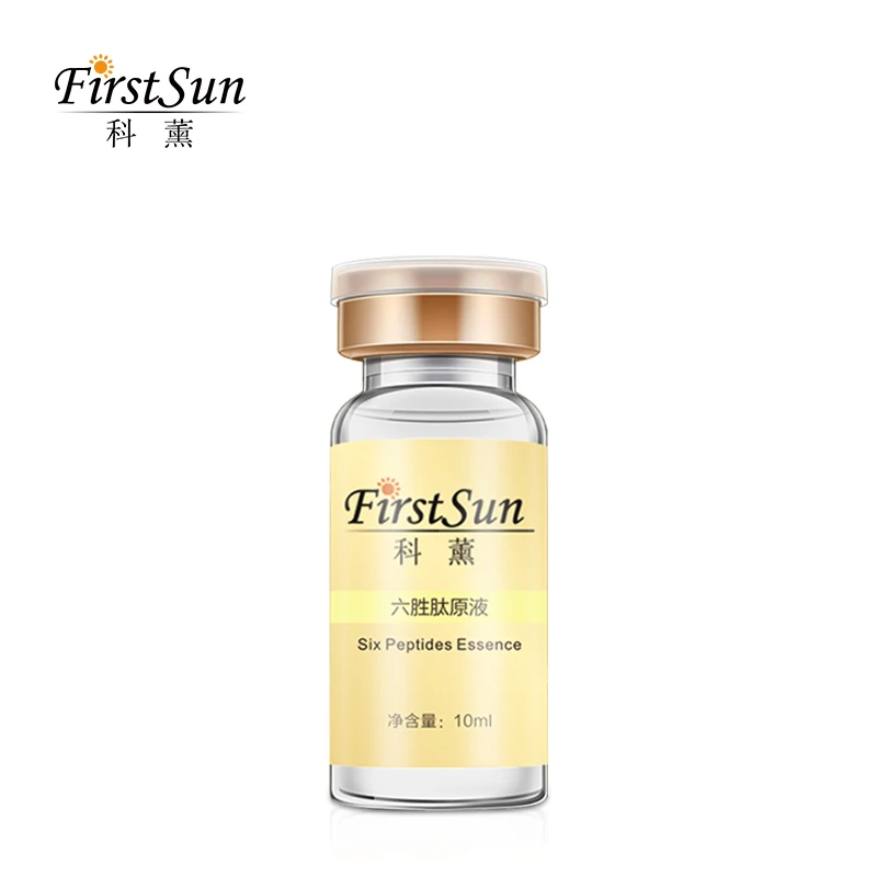 

Six Peptides Hyaluronic Acid Skin Care Face Serum Whitening Ageless Remove Face Spots Pure Collagen Face Serum