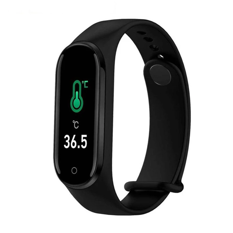 

m4pro bracelet band Sport Heart Rate Blood pressure Body Temperature Thermometer Fitness Tracker smartwatch m4 pro smart watch