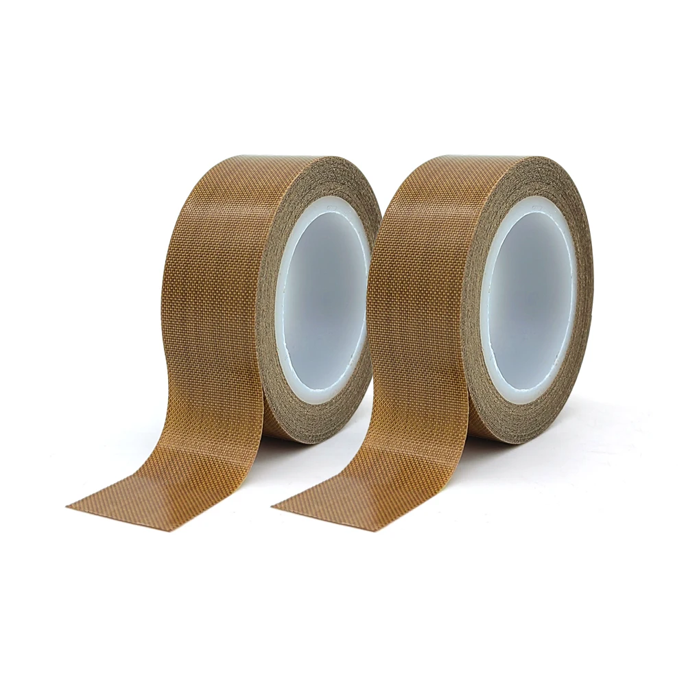 

Heat Resistance Self Adhesive Insulation Zone Coated Fiberglass PTFE Tape 12mm PVDF Thread Seal