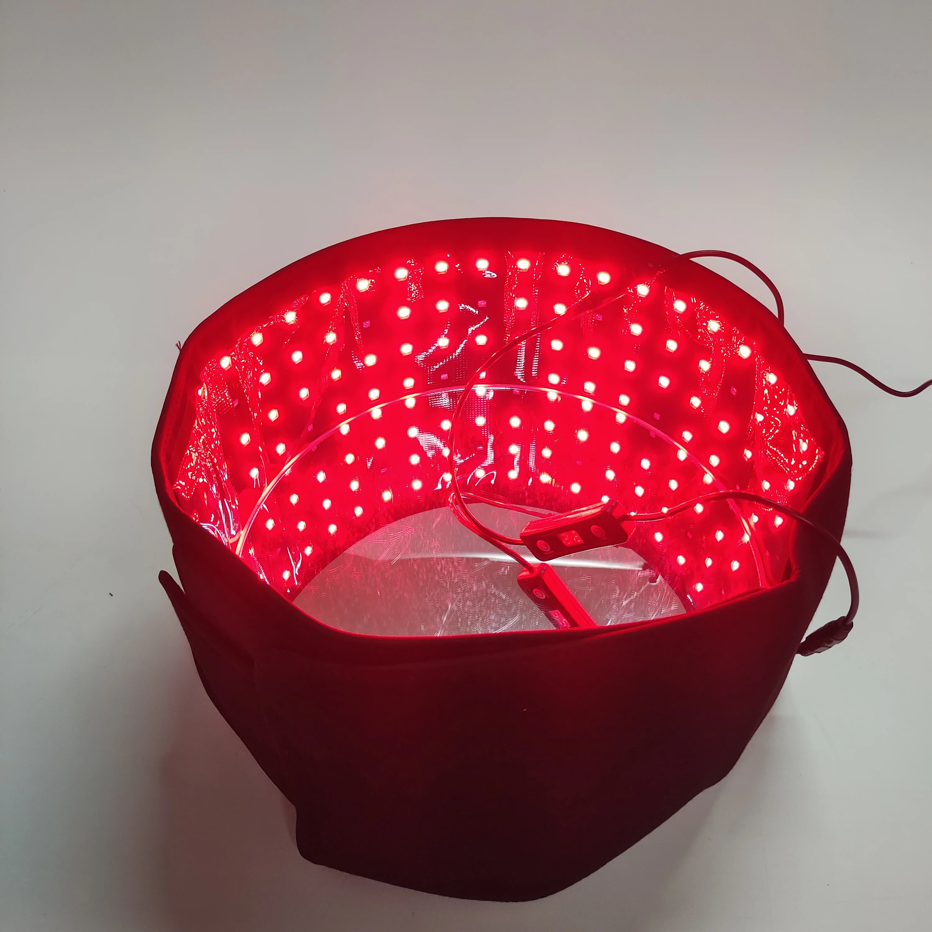 

2021 Wholesale Infrared Skin Tightening Blood Vessels Removal Led Lamp Red Light Therapy Belt For Full Body, Black