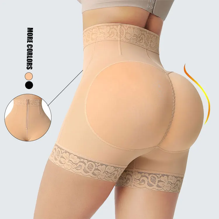 

fajas colombianas HEXIN wholesale seamless slimming high waist butt lifter shapewear panties