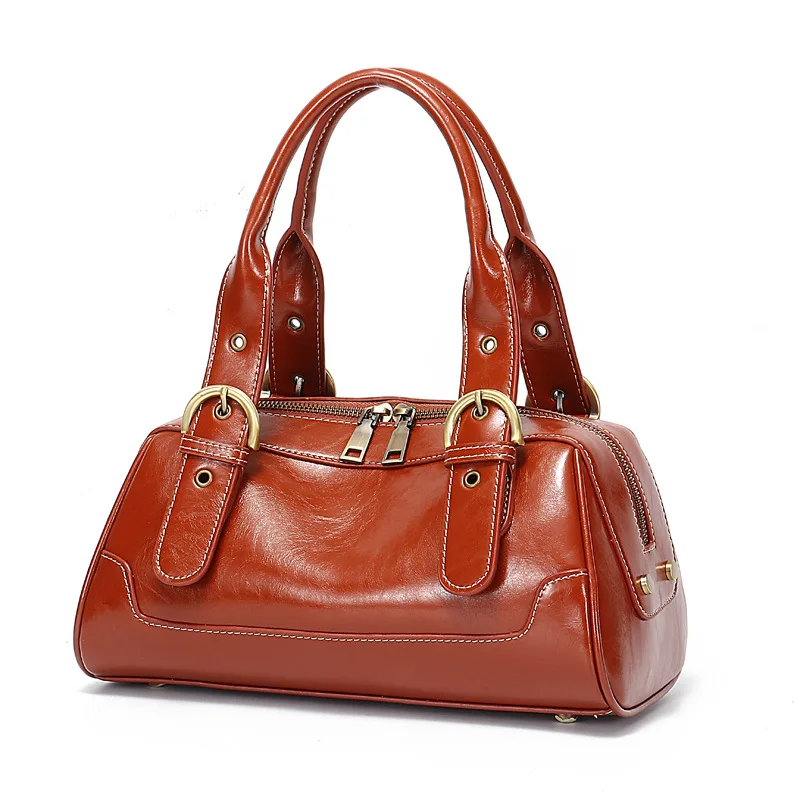 

Miss unique genuine leather handbags ladies fashion bag genuine leather handbags for young ladies, Black,brown and customized color