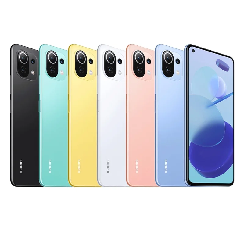 

2021 New Original xiaomi Mi 11 Lite 5G Global 6.55 inch AMOLED Screen Smartphone Snap dragon 780G 8GB 128GB Mi 11 Lite