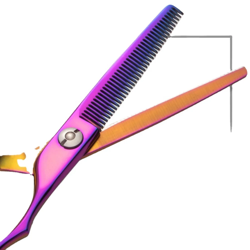 
RK4-40U 9CR steel Patent Professional hair Thinning scissors hair thinners barber thinning scissors hair scissors 