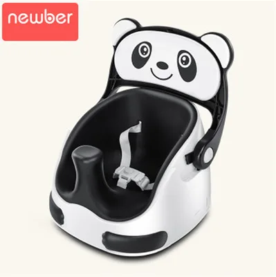 

Newber Baby Dining Chair Panda Multi-functional Portable Learning Seat Baby Dining Chair, Picture