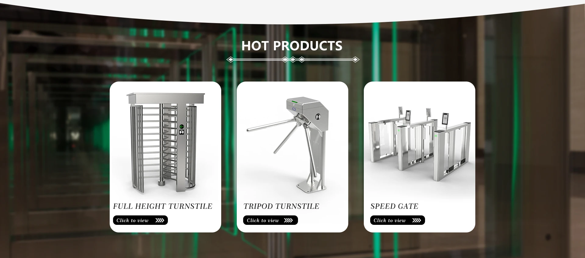 China top 3 turnstile gate manufacturer  smarter 