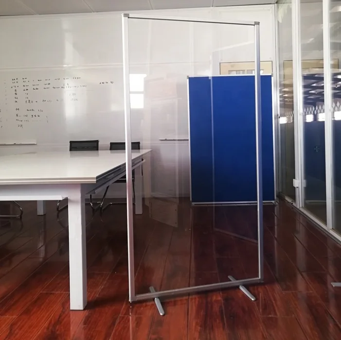 Mobile Divider Portable Clear Acrylic Salon Partitions Buy Mobile