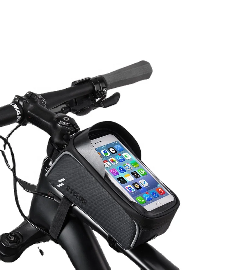 

Bicycle bag Waterproof touch screen upper tube beam package Leisure sports bike bag