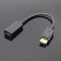 

4k 1080P Male To Female DP Displayport to HDMI Cable Display Port to HDMI Adapter Converter For HP/DELL Laptop PC Projector