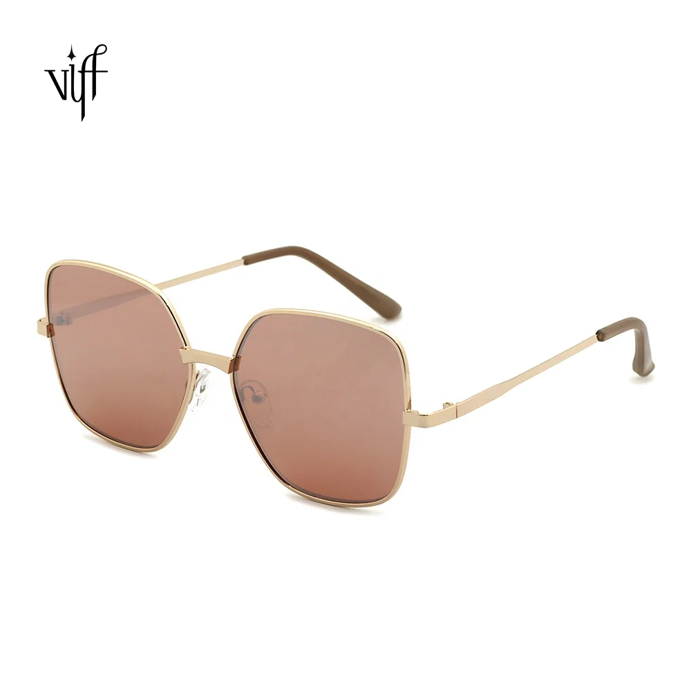 

VIFF HM20048 Trendy Square Female UV400 Sun Glasses Fashion Oversized Gradient Shades Women Sunglasses