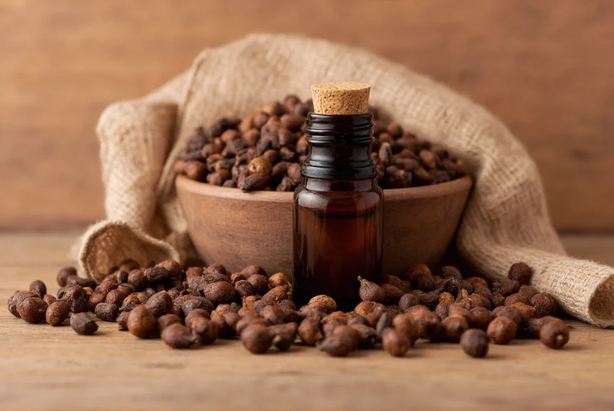 Comparison of different clove oil brands showing labeling details