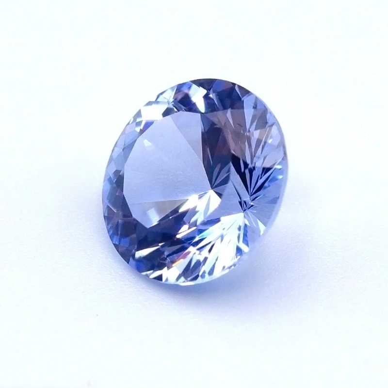 

Redleaf Jewelry round shape deep blue gemstone price per carat lab grown gems