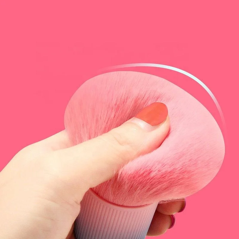 

Wholesale Single Piece Powder Brush Mushroom Head Makeup Brush Super Soft Hair Portable Beauty Brush, Pics