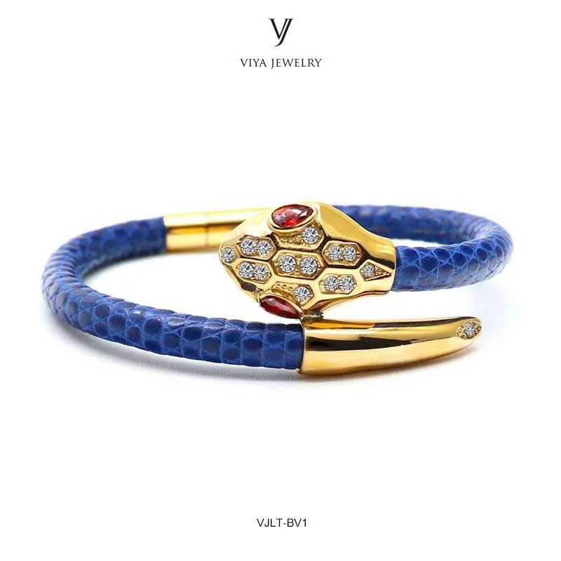 

Luxury Custom couple bracelet Wholesale Lucky Stingray leather bracelet For women