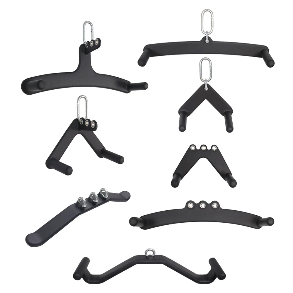 Gym Fitness Accessory Set PVC High/Low Multi-Functional Dip Pulldown Grip with Pull Back Handle Plastic Pulldown Grip