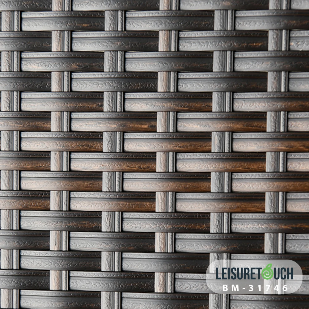 Extruding Synthetic Pe Wicker Material Patio Outdoor Rattan For