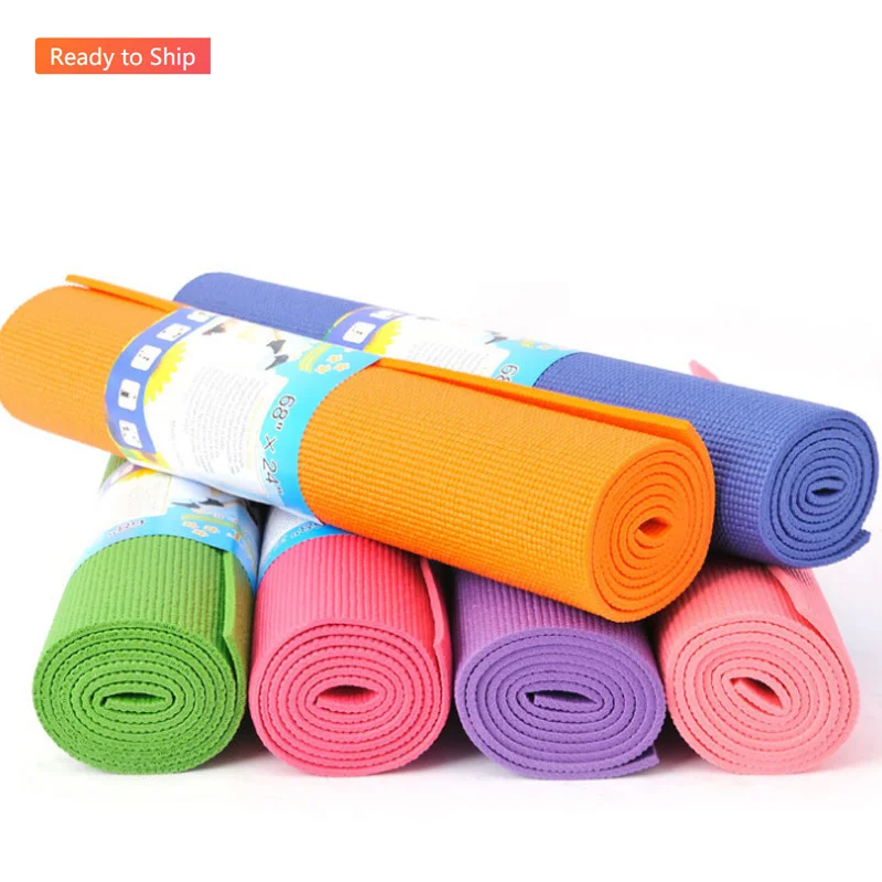 

ECO-friendly Yoga Mat Sports and Entertainment TPE/PVC 5mm Yoga Mat for Yoga Fitness Natural Custom OEM Customized Logo, Customized color