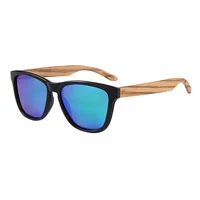 

zebra custom wood polarized bamboo sunglasses for UV blocking