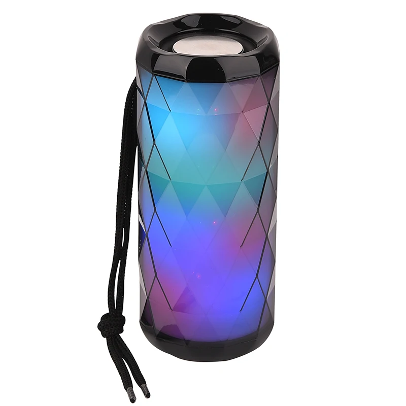 

Promotional Custom Logo TG167 Wireless BT Speaker LED Cylindrical Luminous Lantern New Speaker