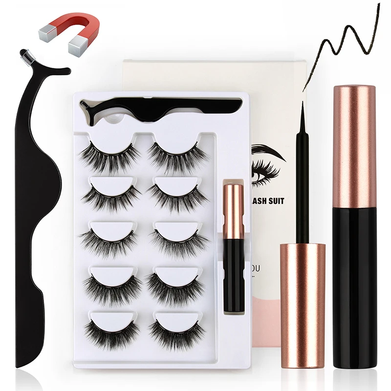 

2021 amazon hot selling eyelash vendor customized boxes magnetic