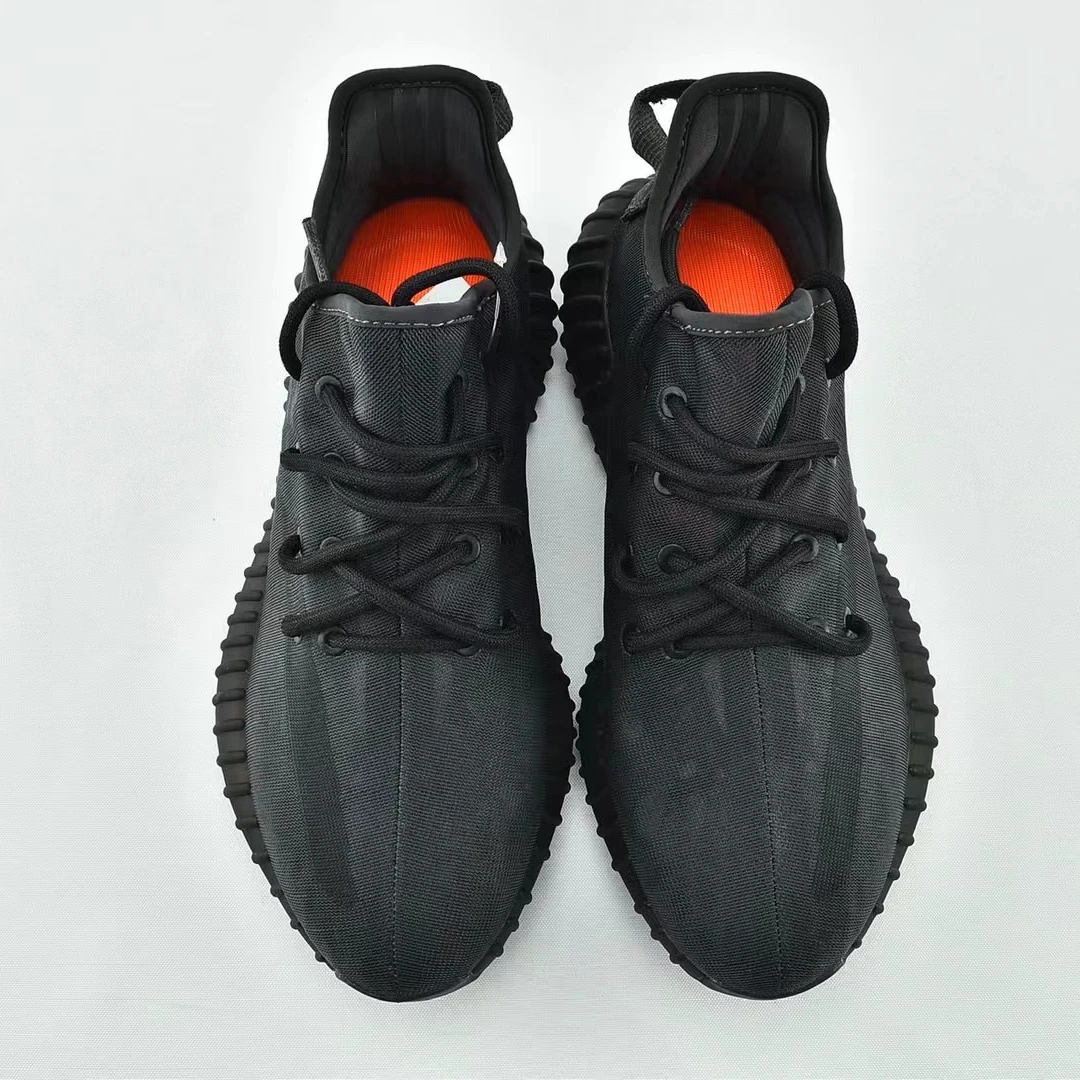 

With Box High Quality Large Size 36-49 Yeezy 350 V2 Mono Cinder Black Men Casual Walking Shoes Sneakers