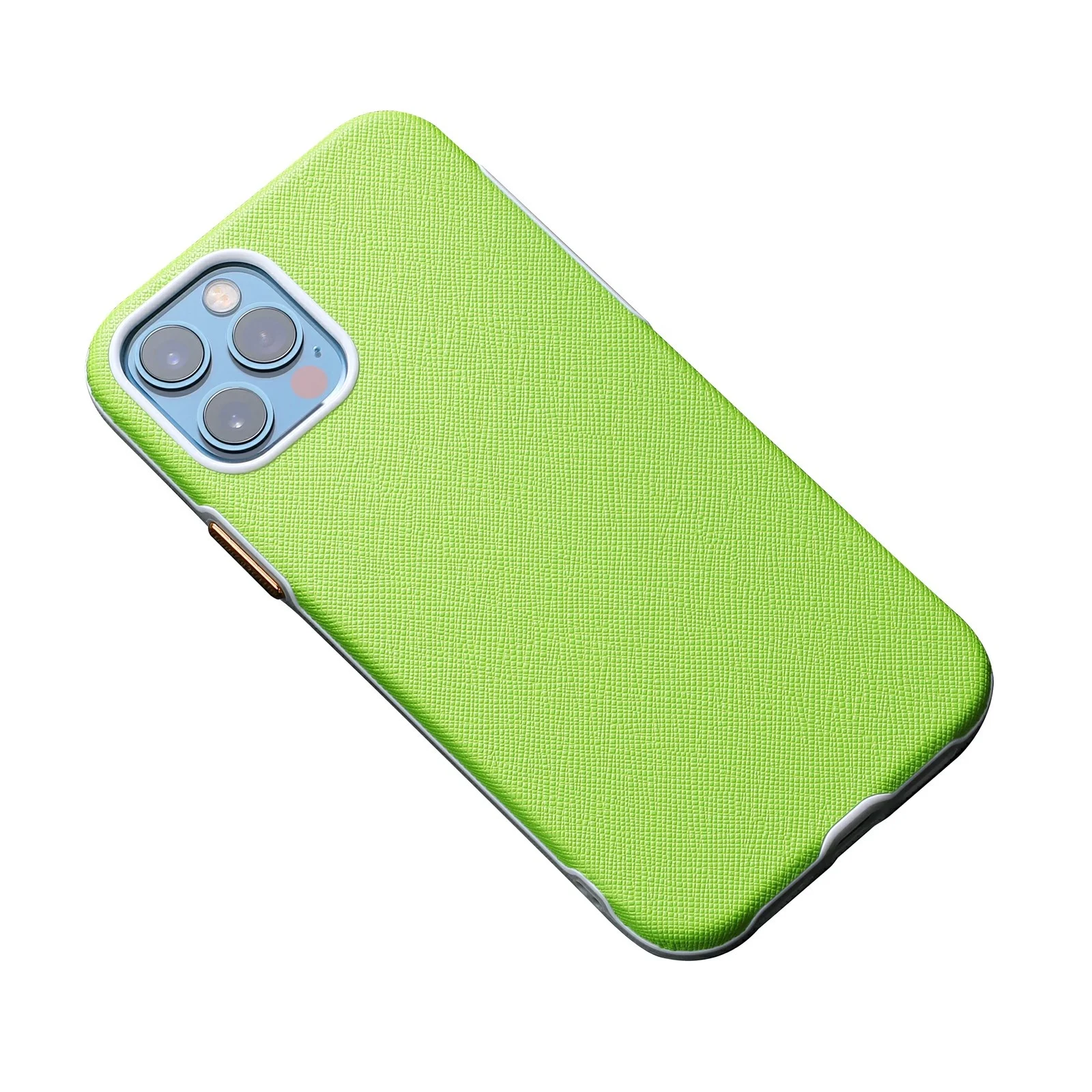 

Simple PU Mobile Phone Case Camera Protection Shockproof Case For iPhone 12 Pro Max/12 Mini Back Cover, Multi