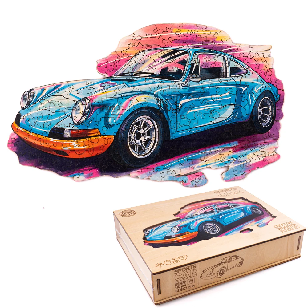 

Woodbests Jigsaw Puzzles 3d Puzzle Car Wooden New Arrival Sports / Special Gifts for Men & Boys Wood Box Unisex 4mm