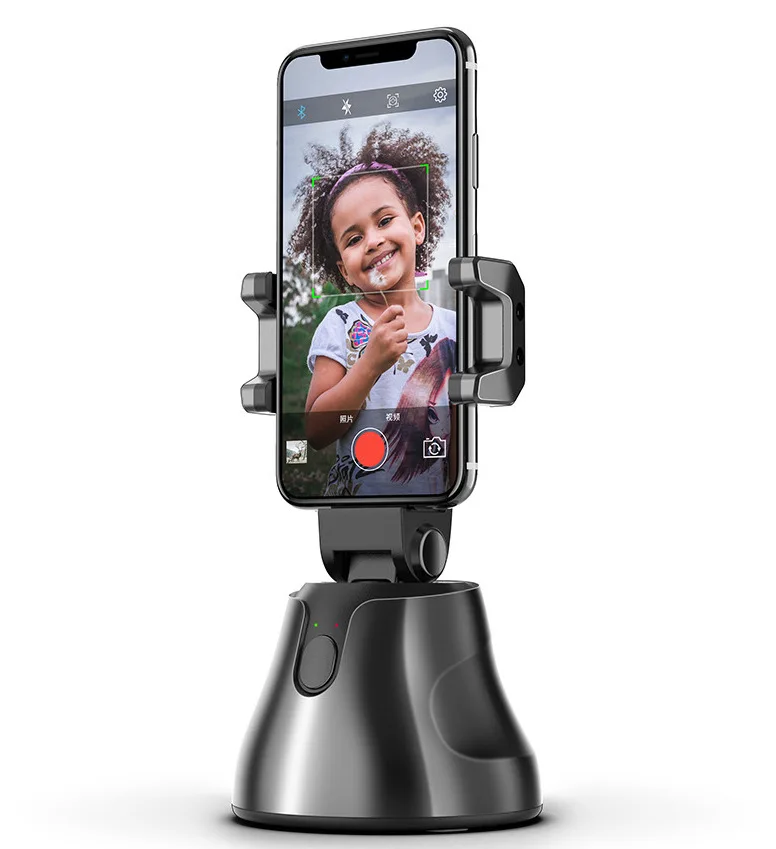 

360 Smart AI Gimbal Selfie Stick Auto Face Object Tracking Shooting Smartphone Phone Holder Selfie Stand Camera Mount