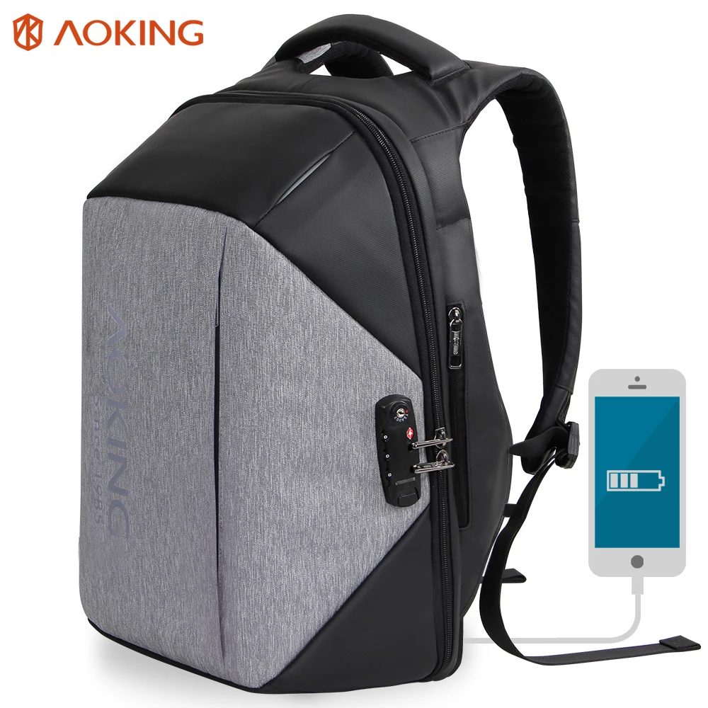 

2020 new promotional business backpack customization charging mens laptop bags custom waterproof anti theft usb smart backpack