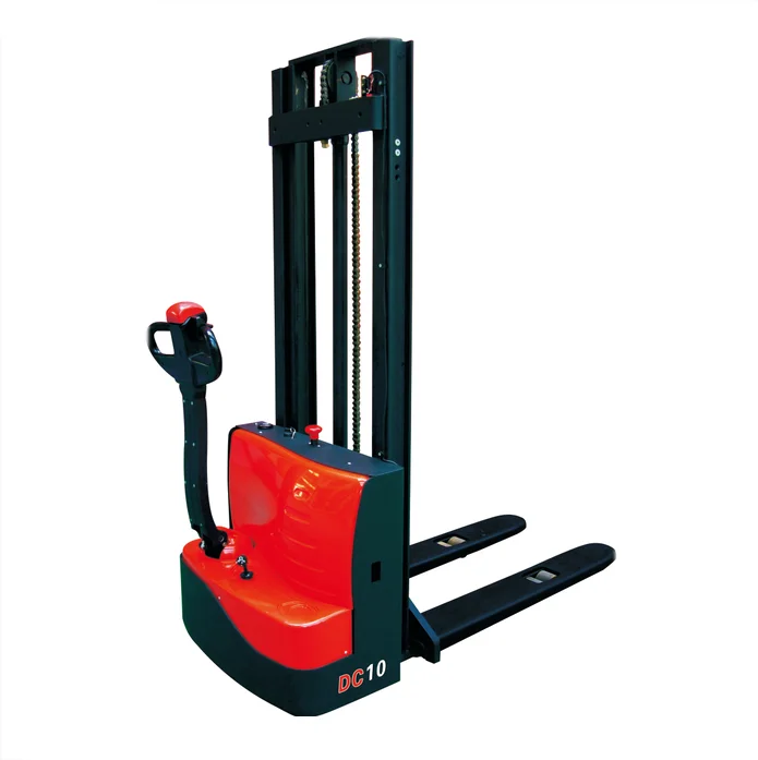 

Full Electric Walkie Stacker 1.2T Electric Pallet Stacker