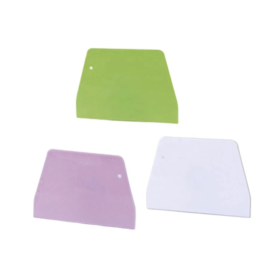 

Baking Tool Plastic Dough Scraper Cake Cream Scraper Cutting Knife Cold Skin Intestinal Powder Scraper