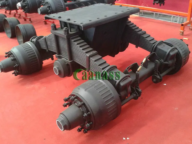 Use For Semi Trailer Truck Tandem Axle Bogie Suspension - Buy Tandem ...