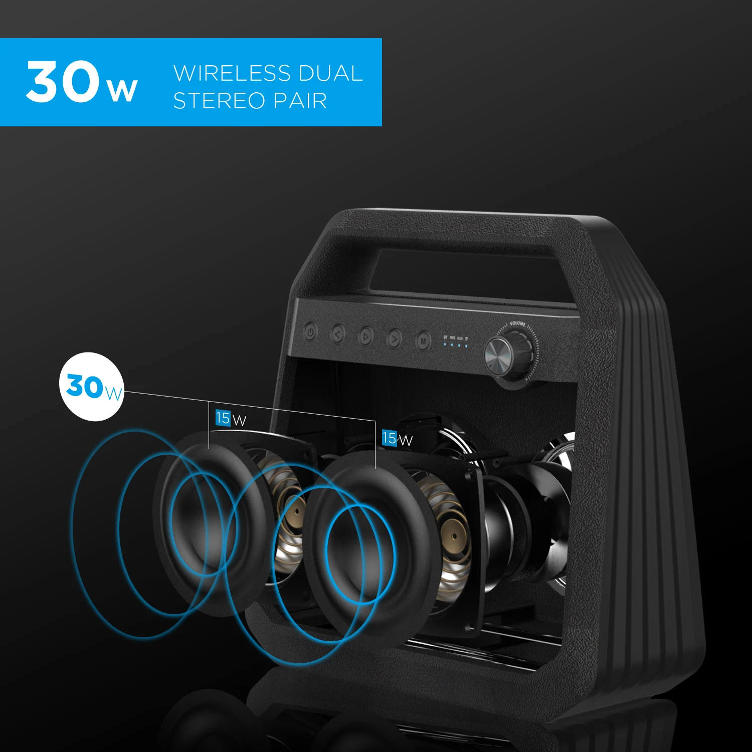 Factory Private model KAYINOW-K10 Outdoor travel portable Bluetooth wireless Super bass loud speaker - ANKUX.COM