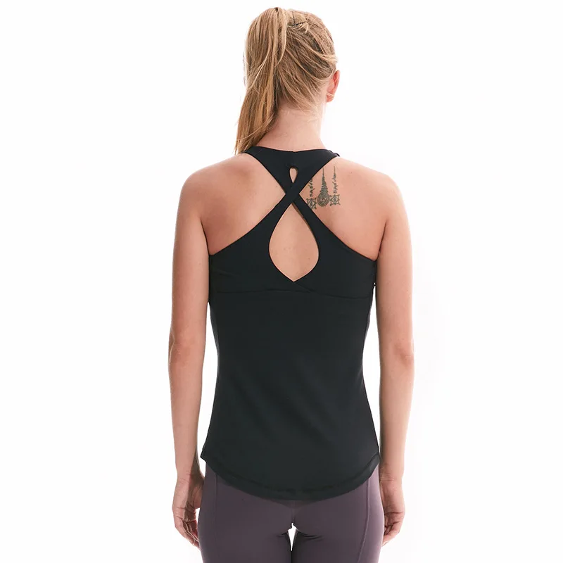 

Wholesale High Quality Women Fitness Wear Fashion Design Yoga Tank Tops