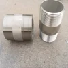 Stainless Steel Material pipe fittings BSP NPT threaded nipples and pipe unions