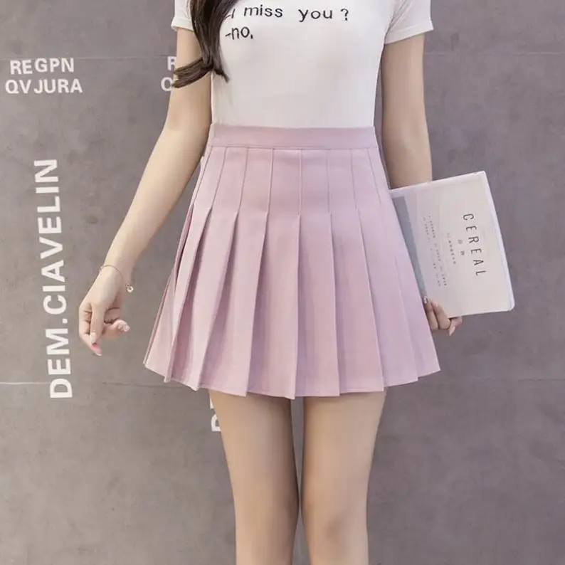

Made In China Factory Tennis Long Pleated Skirt Skirts Women Short