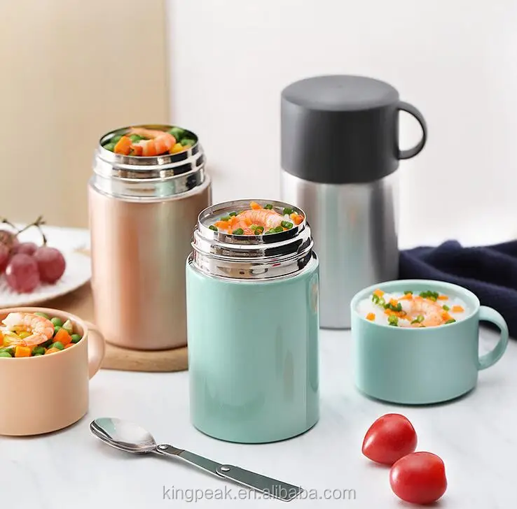Insulated Lunch Container Hot Food Jar 20 Oz Kids Adults Stainless